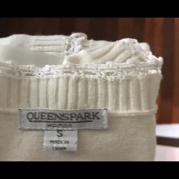 Soft feel no Itch Cotton Cardigan/Top Pretty Vintage classic quality - Picture 16 of 16